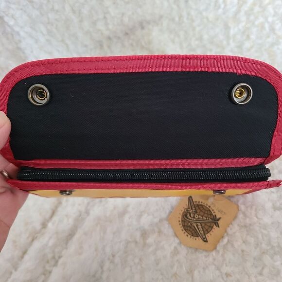 Fossil Vintage Canvas Belt bag Wallet‎ New with tags - Picture 7 of 10